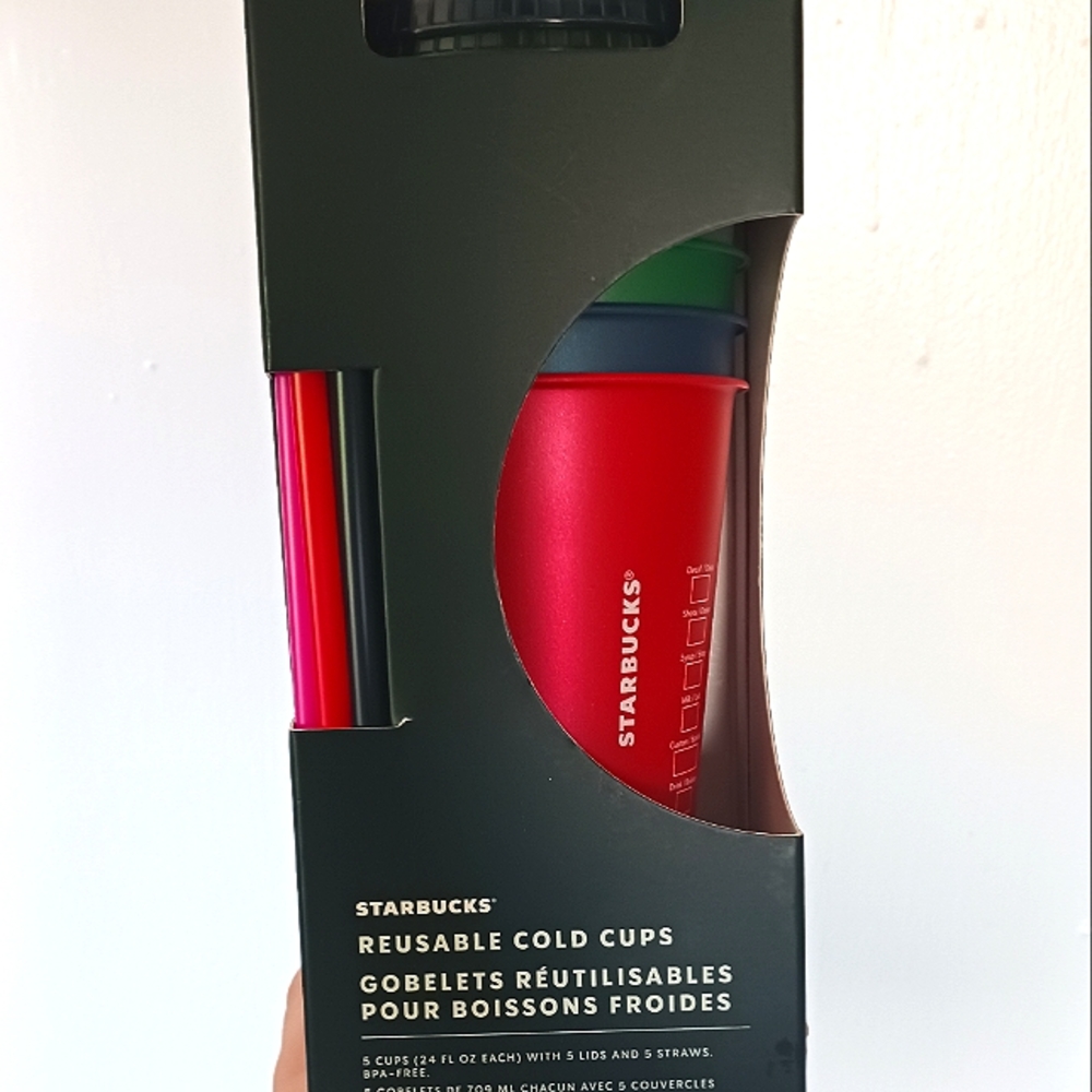 2021 Starbucks Christmas Cold Cups